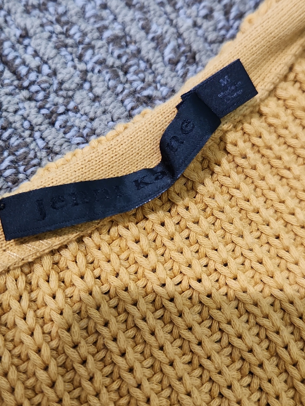 Jenni Kayne Cotton Cabin Knit Sweater Size Medium - Picture 11 of 16
